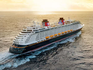 Disney Dream: Vogelperspektive
