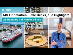 Neu: Hurtigruten MS Finnmarken &ndash; Alle Decks und Highlights