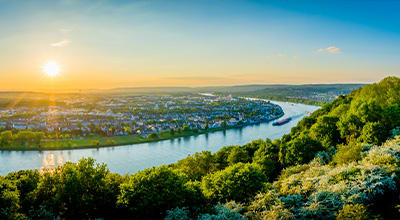 Flusskreuzfahrten: Mosel bei Koblenz
