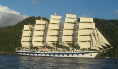 SY Royal Clipper &ndash; Urlaub unter wei&szlig;en Segeln