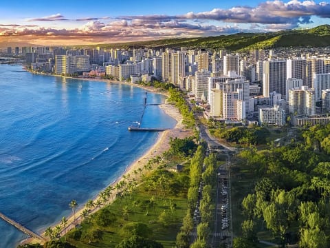 Hawaii  ab Papeete bis Long Beach