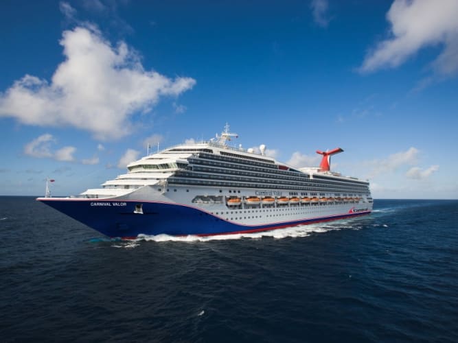 Cruise met Carnival Valor Zeetours Cruises