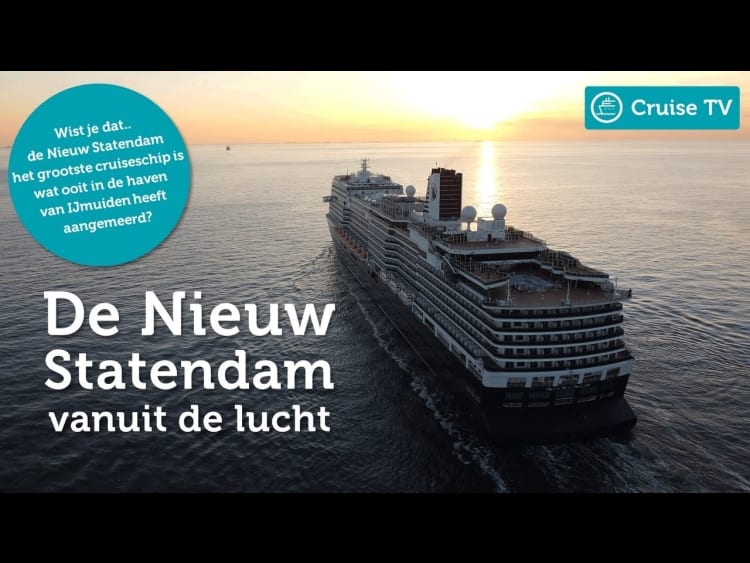 De Nieuw Statendam vanuit de lucht