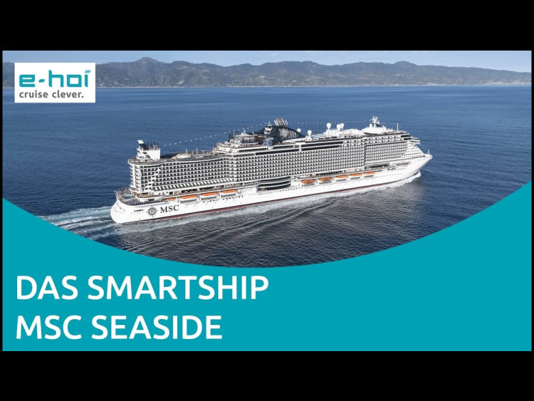 e-hoi an Bord der MSC Seaside - Das Smartship