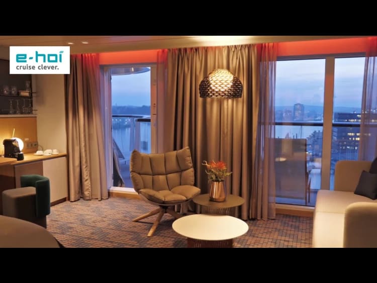 e-hoi an Bord der Mein Schiff 2 - ein Einblick in die Kabinen