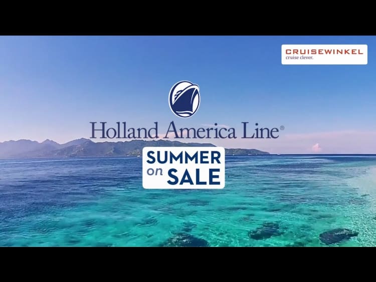 COMMERCIAL | Summer on Sale bij Holland America Line