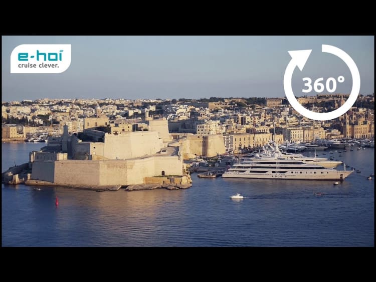 Grand Harbour Valletta (Malta) 360 Grad