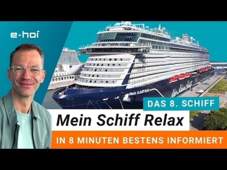 An Bord: Mein Schiff Relax im 8 Minuten Rundgang kompakt erkl&auml;rt