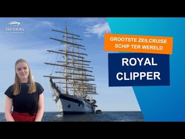 Royal Clipper: het grootste zeilcruiseschip ter wereld