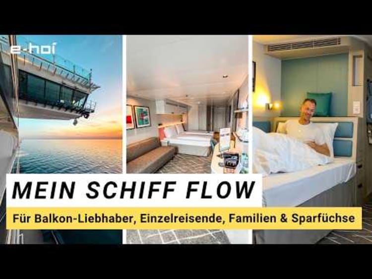 Mein Schiff Flow: Alle Kabinen im Detail
