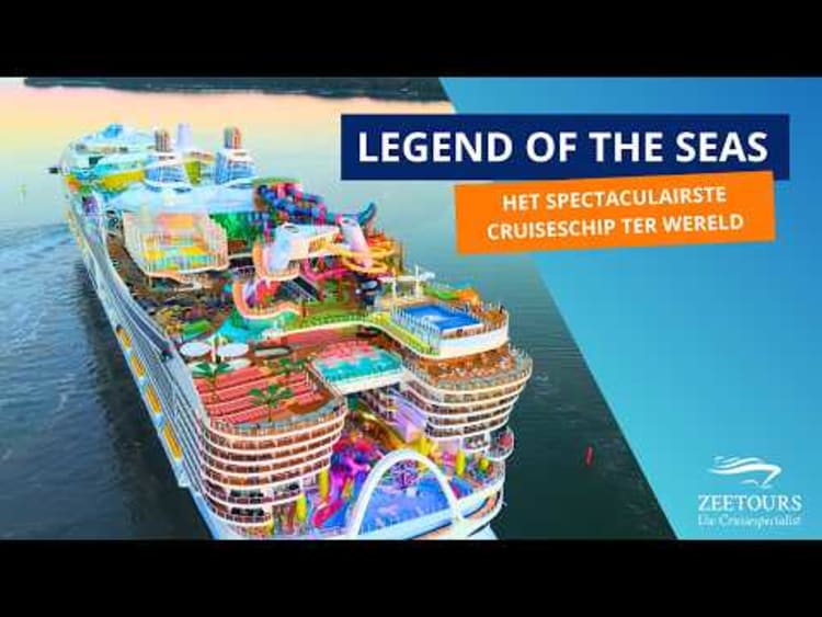 Legend of the Seas: Het spectaculairste cruiseschip ter wereld!