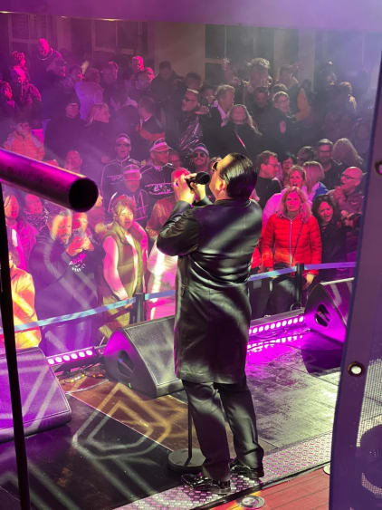 Konzert auf dem Deck