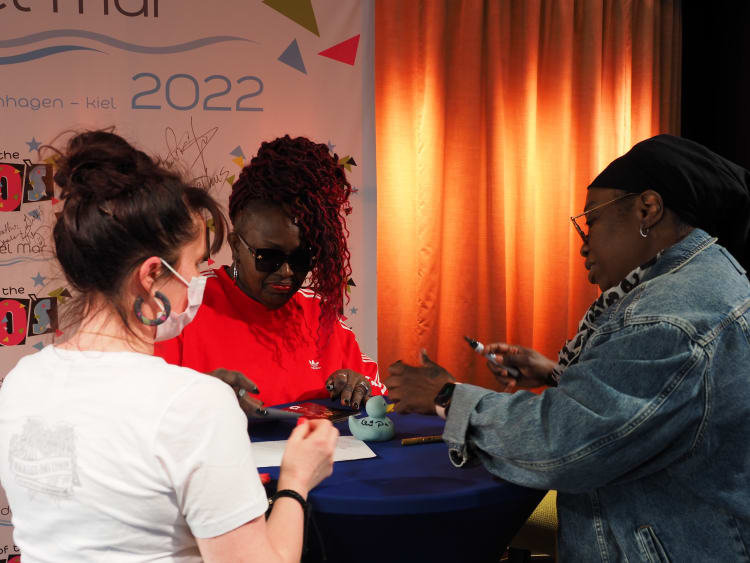 Konzert auf dem Deck