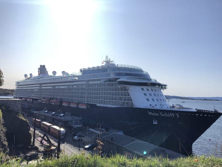 Mein Schiff 3 von au&szlig;en