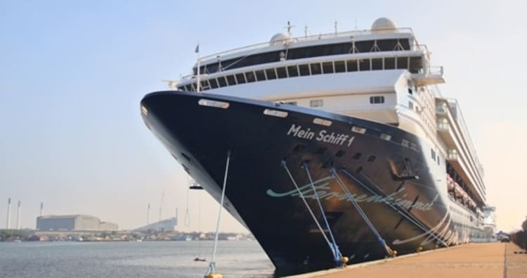 Mein Schiff 1 von au&szlig;en