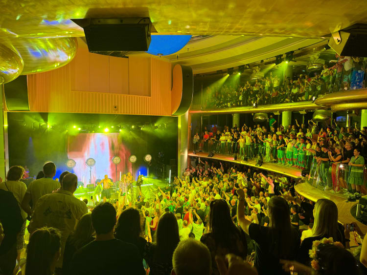 90s Super Cruise 2025 Konzert auf dem Schiff