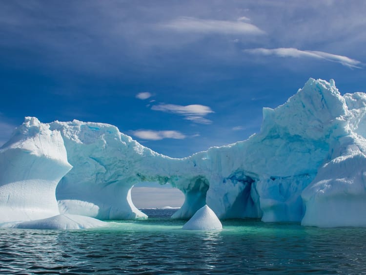 Impressive ice formations &ndash; a highlight of any Antarctic cruise
