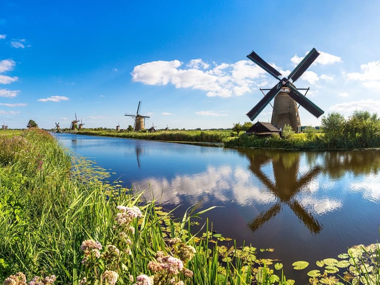 Jetzt die idyllischen Windm&uuml;hlenlandschaften der Benelux-Region entdecken!
