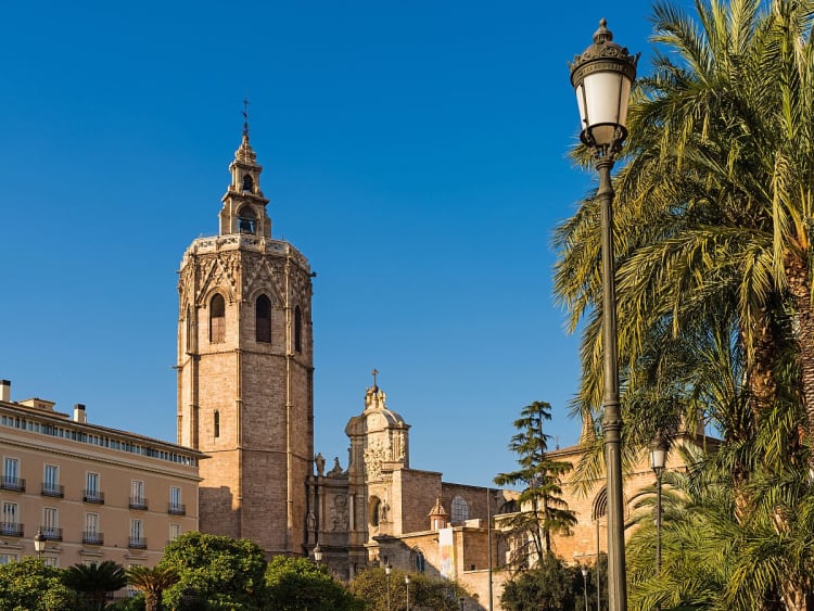 Valencia, Spanien &ndash; Gotischer Glockenturm