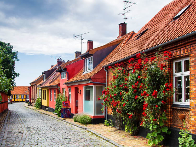 Bornholm, D&auml;nemark &ndash; kleine Segelboote im Hafen