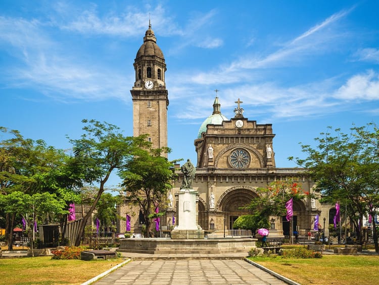 Manila, Philippinen &ndash; Kathedrale in Intramuros