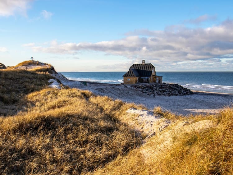 Skagen, D&auml;nemark &ndash; Alleinstehendes Haus vor Sandd&uuml;nen