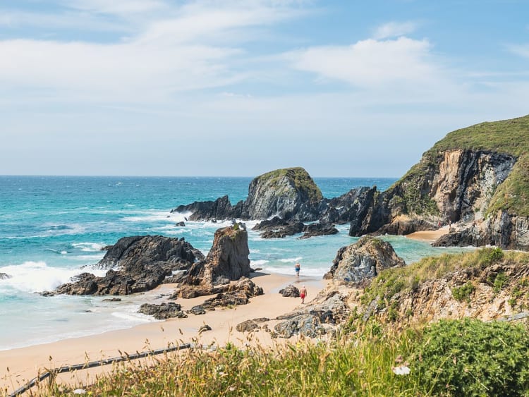 Ferrol, Spanien &ndash; felsige Atlantikk&uuml;ste mit kleinen Sandbuchten