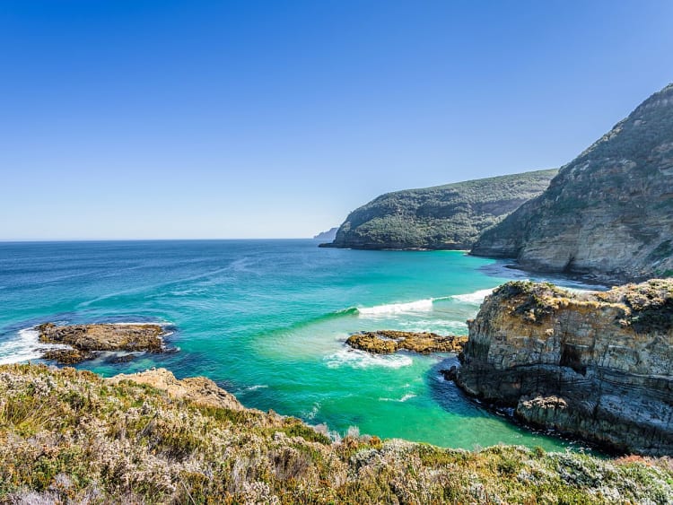 Port Arthur, Australia &ndash; Paisaje costero con acantilados y bah&iacute;as