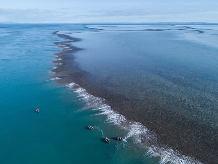 Montgomery Reef, Australie &ndash; Paysage marin du r&eacute;cif dans la r&eacute;gion du Kimberley