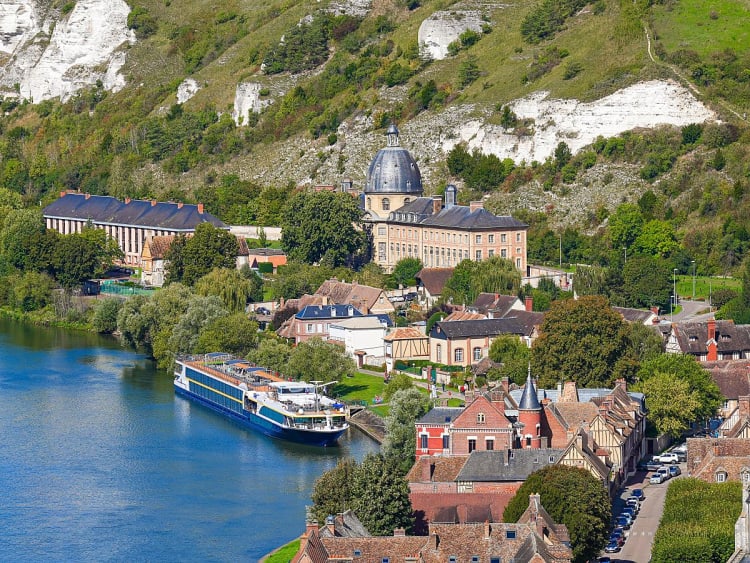 Les Andelys, Frankreich &ndash; Historischer Ort am Ufer der Seine