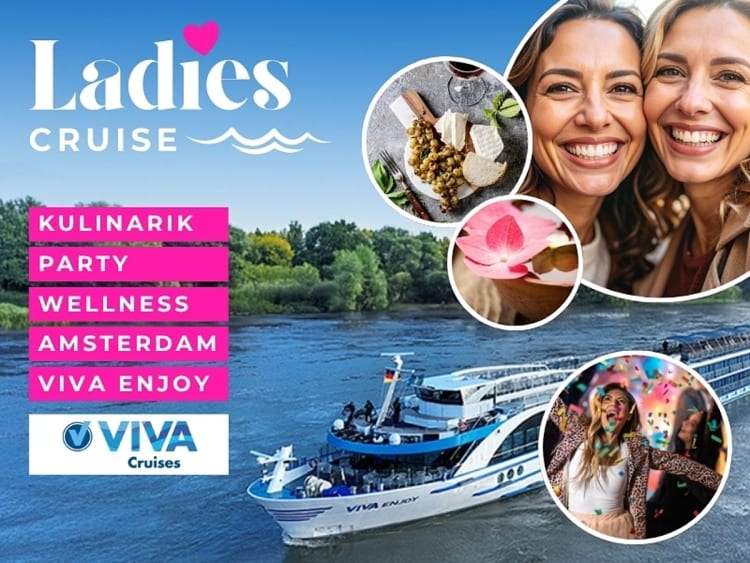 Ladies Cruise „Enjoy Amsterdam“ ab/bis Düsseldorf