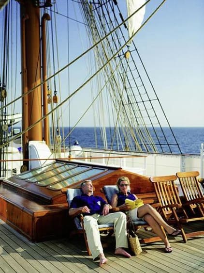 Sea Cloud II Kreuzfahrten, Deckplan und Schiffsbewertungen