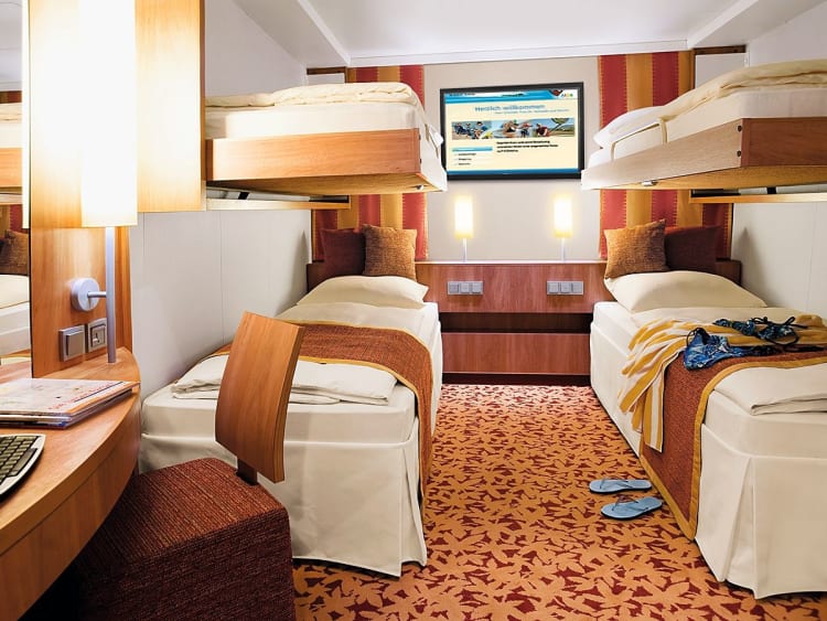 AIDAstella: Cabine int&eacute;rieure