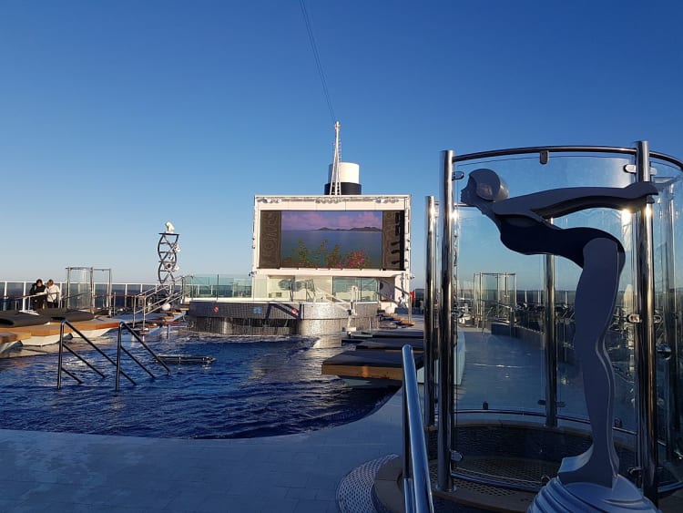 MSC Seascape: Buitenzwembad