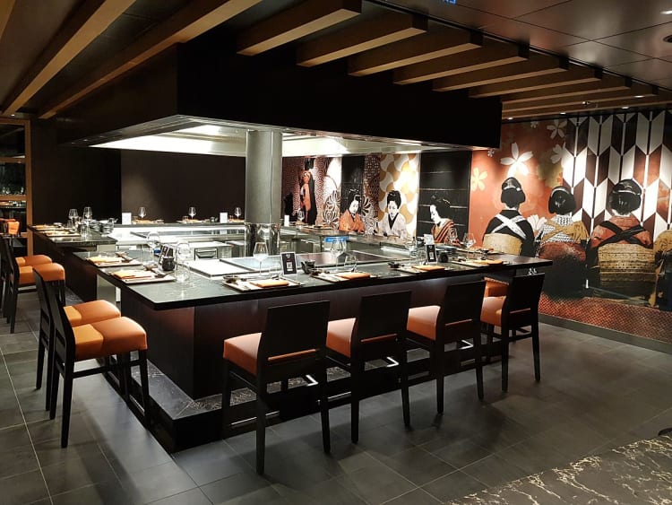 MSC Seascape: Specialiteitenrestaurant Teppanyaki