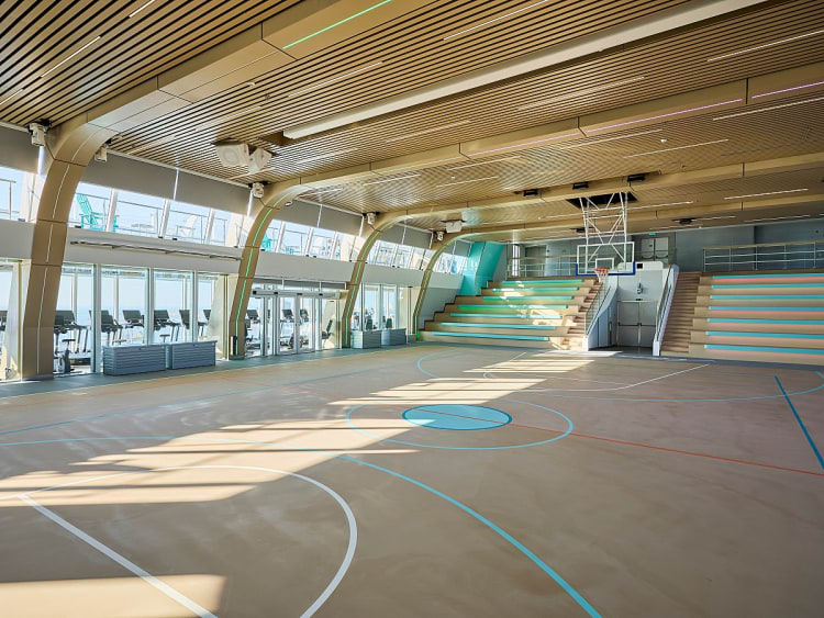 Mein Schiff Relax: Sportbereich