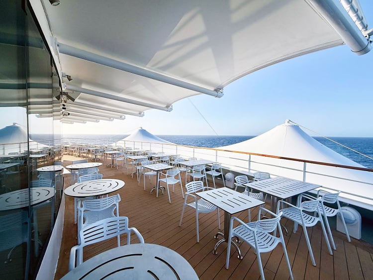 AIDAdiva: Sonnendeck