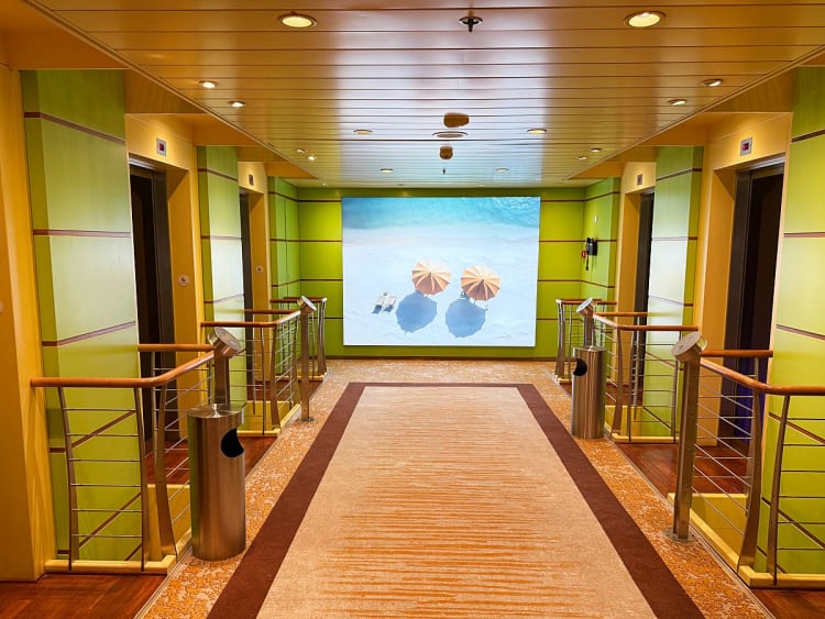 AIDAdiva: Aufz&uuml;ge