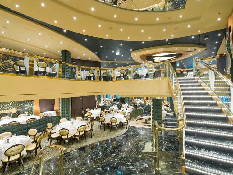 MSC Preziosa: The Golden Lobster Restaurant
