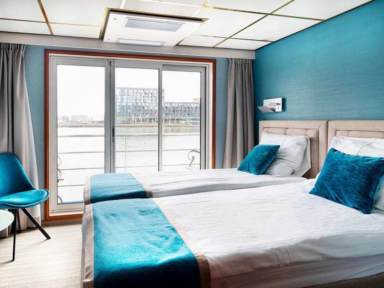 DCS Amethyst 2: Balkonkabine auf dem Oberdeck