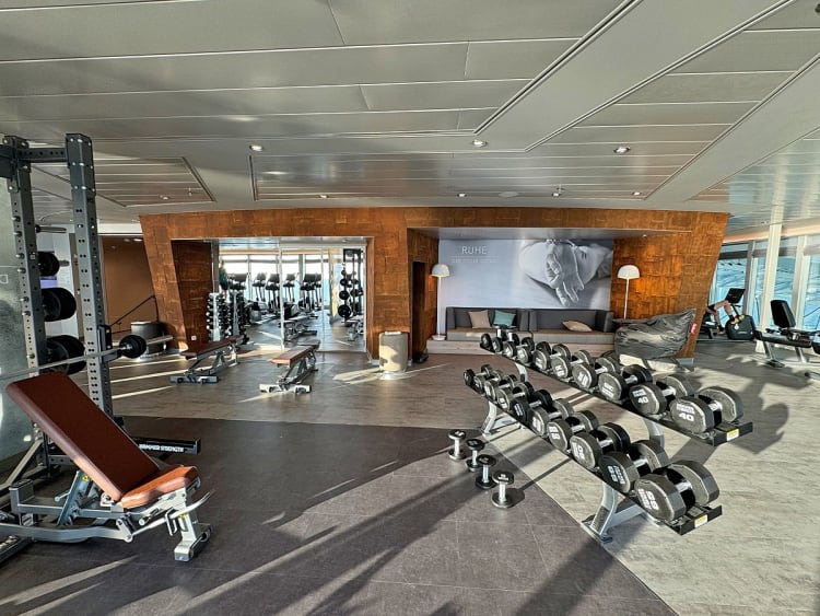 Mein Schiff 7: Fitness