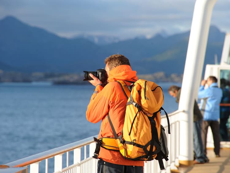 Richard With: Beobachtung an Deck