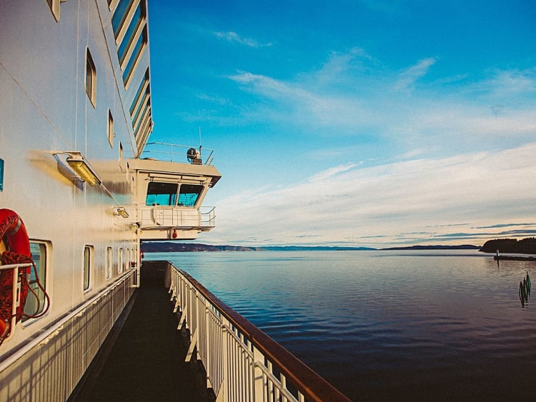 Nordkapp: an Deck MS Nordkapp