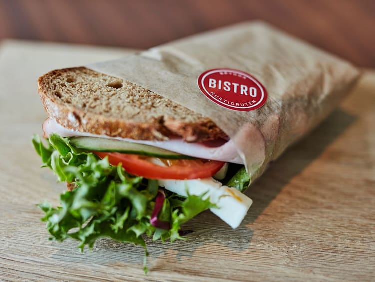 Nordkapp: Sandwich aus dem Brygga Bistro