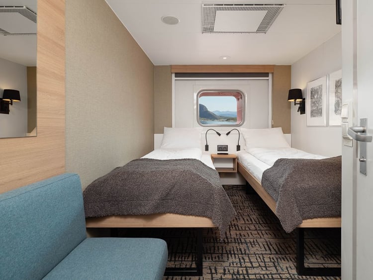 Kong Harald: Polar Aussenkabine