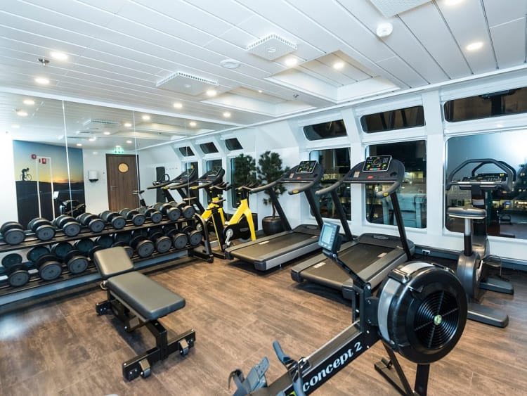 Nordnorge: Fitnessraum