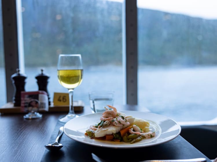 Richard With: Lunch im Restaurant