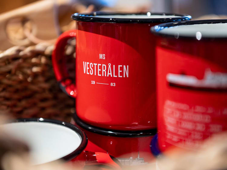 Vesteralen: Souvenirs aus dem Bordshop