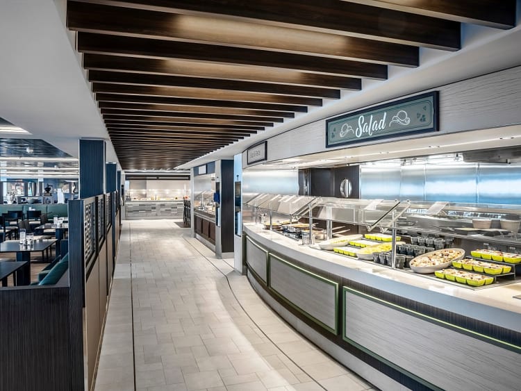 MSC Euribia: Marketplace Buffet Restaurant
