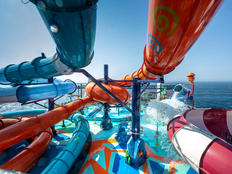 MSC Euribia: Wasserpark SkyTrail